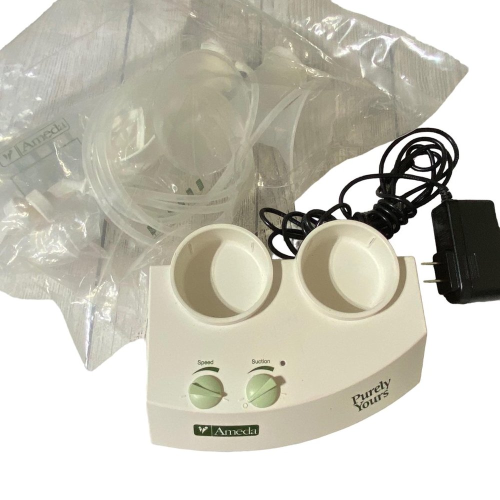 Ameda Purely Yours BreastPump w/ New Parts